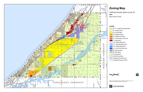 chikaming township zoning map